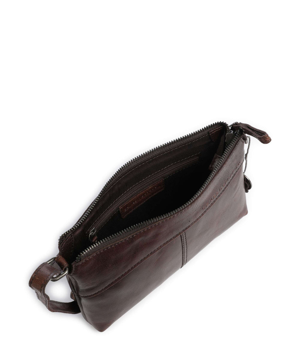 Spikes & Sparrow Bronco Merlin Crossbody bag dark brown