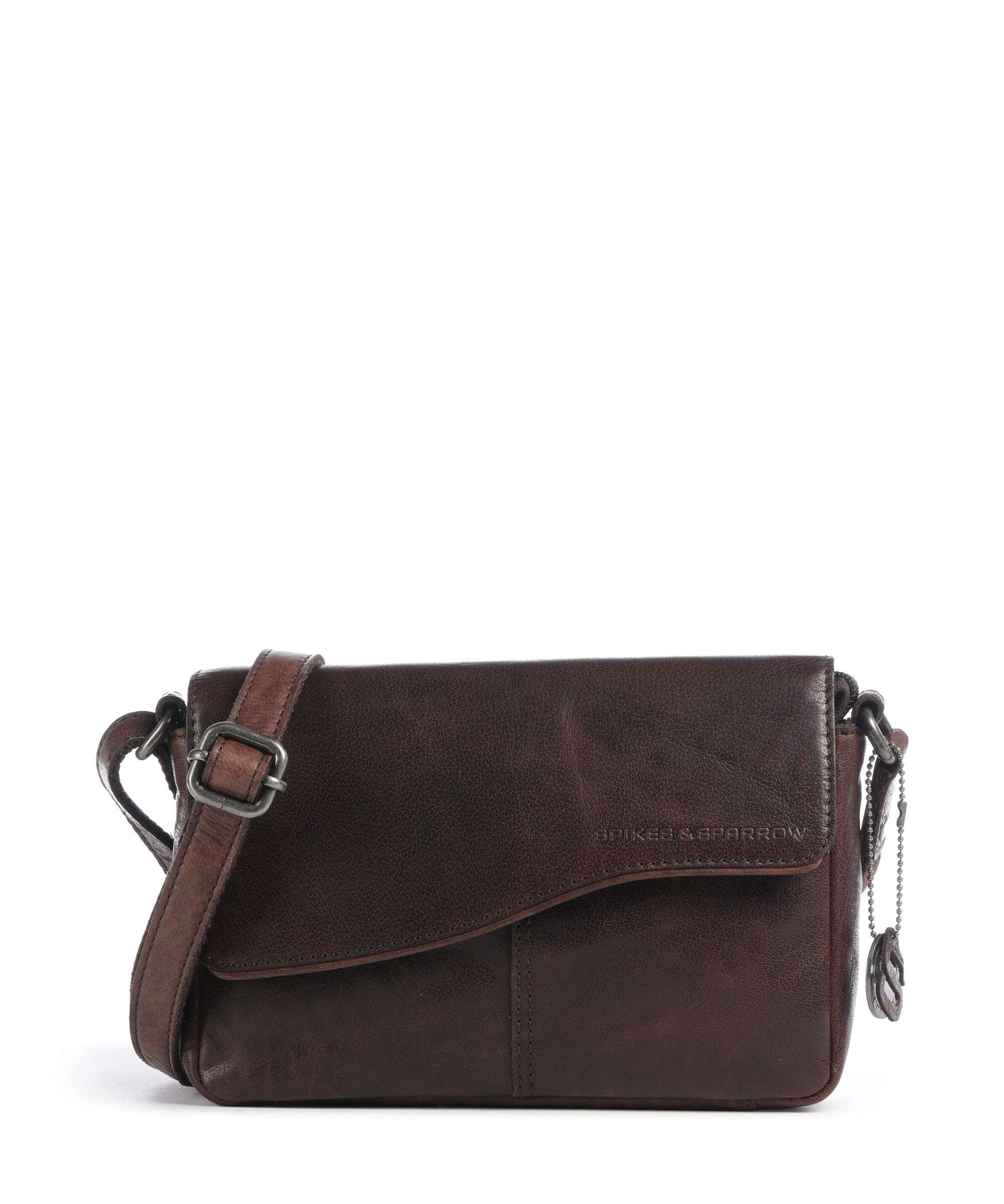 Spikes & Sparrow Bronco Robine Crossbody bag dark brown
