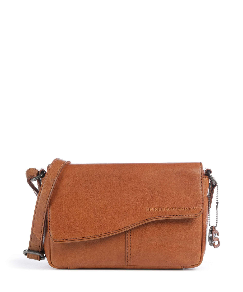 Spikes & Sparrow Bronco Robine Crossbody bag brandy
