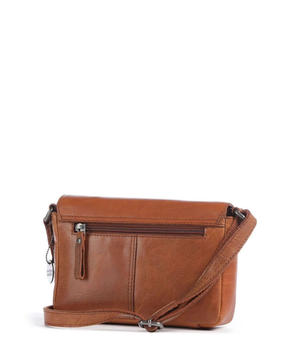 Spikes & Sparrow Bronco Robine Crossbody bag brandy