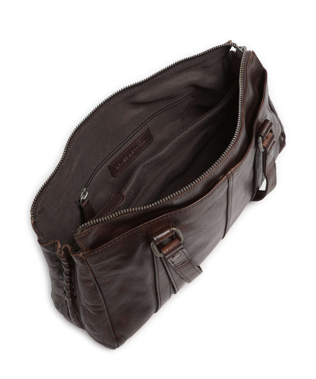 Spikes & Sparrow Apache Christabelle Shoulder bag dark brown