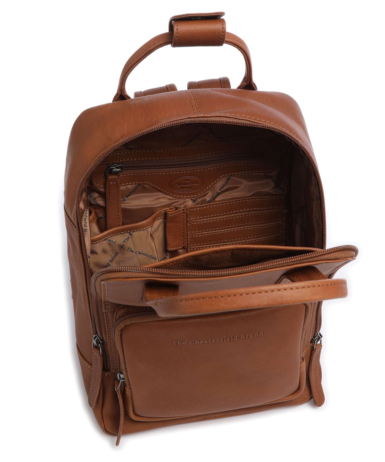 The Chesterfield Brand Bellary Backpack cognac