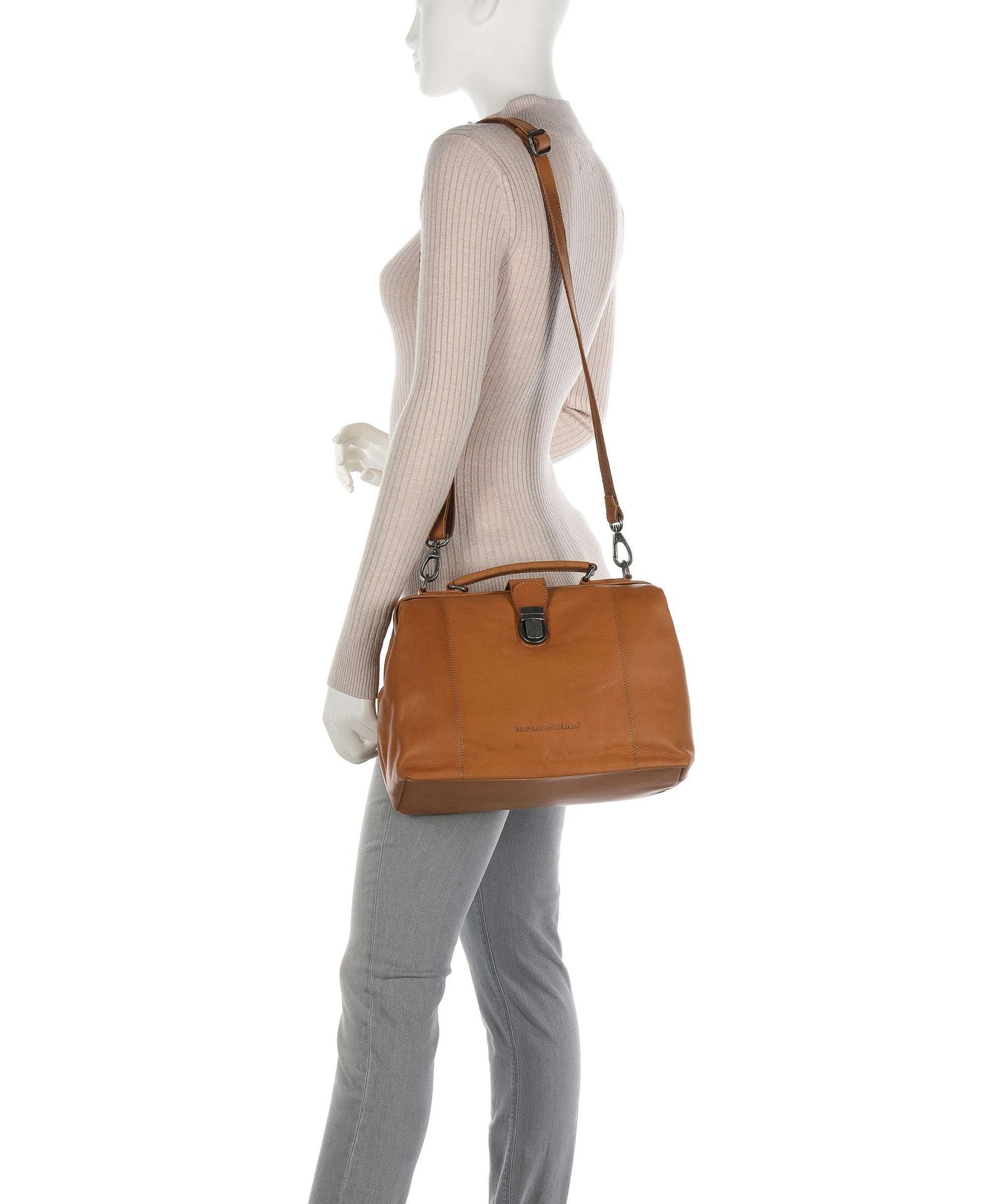 The Chesterfield Brand Shaun Handbag cognac