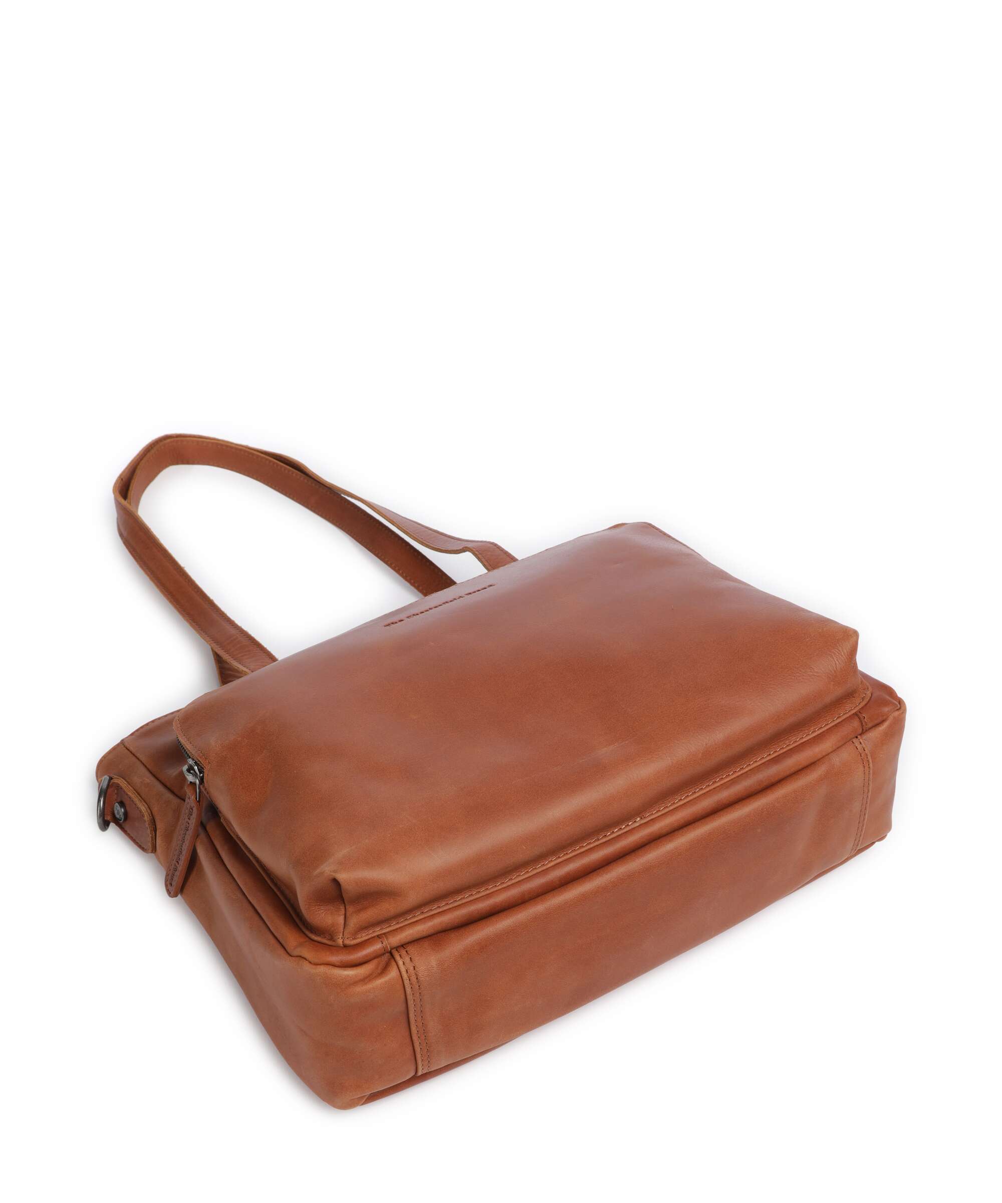 The Chesterfield Brand Cow Wax Pull Up Alicante Tote bag cognac