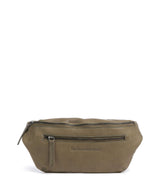 The Chesterfield Brand Washed Waxed Cow Severo Marsupio olive green