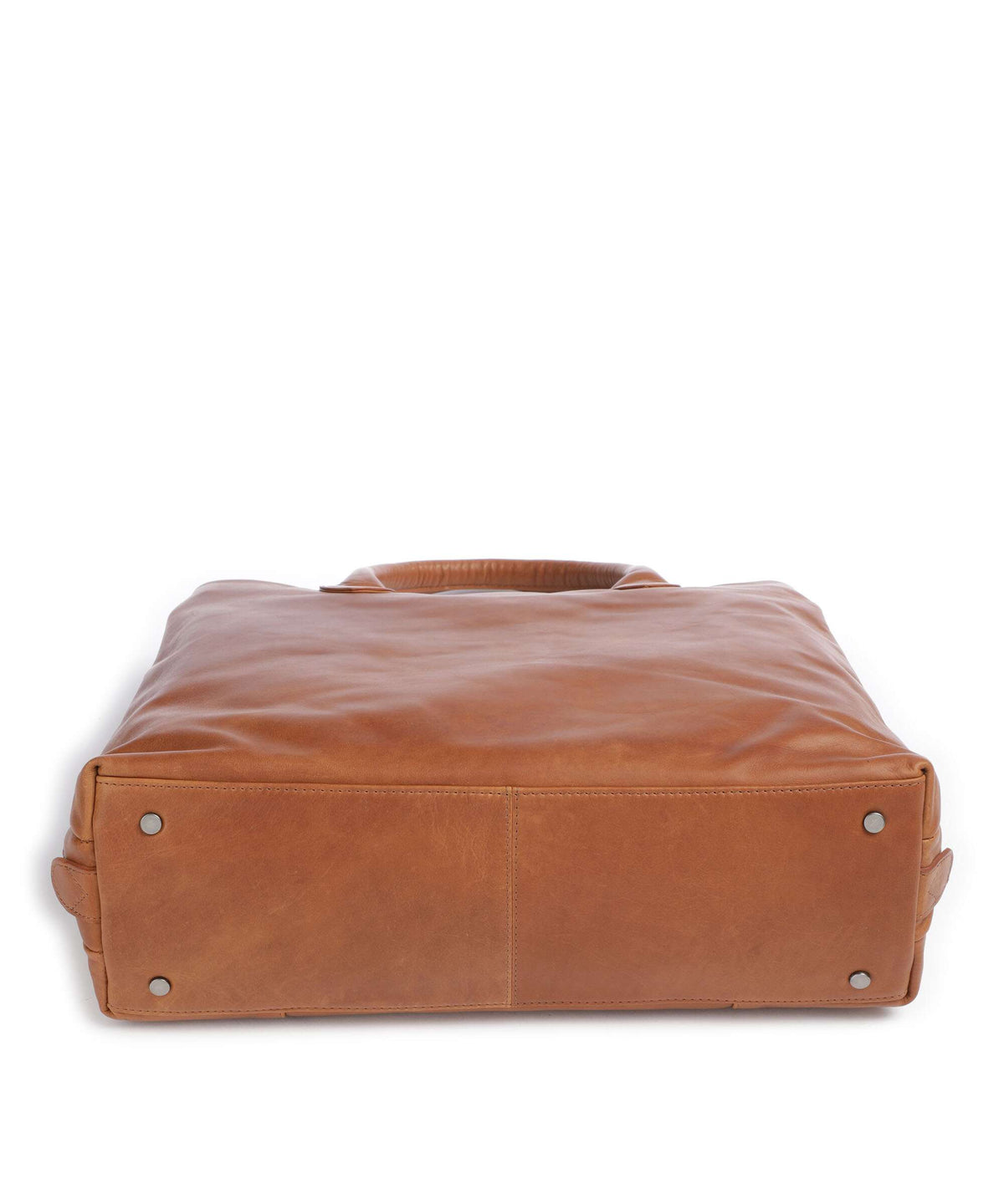 The Chesterfield Brand Cow Wax Pull Up Passau Handbag cognac