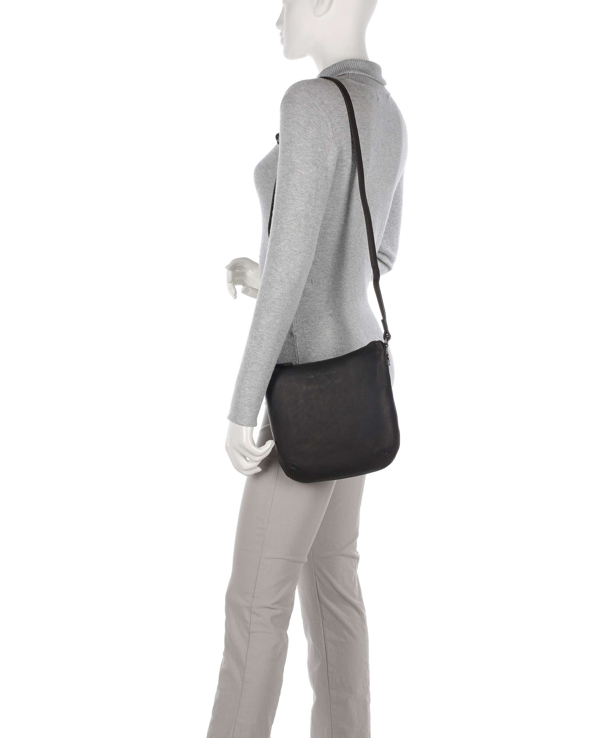 The Chesterfield Brand Wax Pull Up Cow Redding Crossbody bag brown