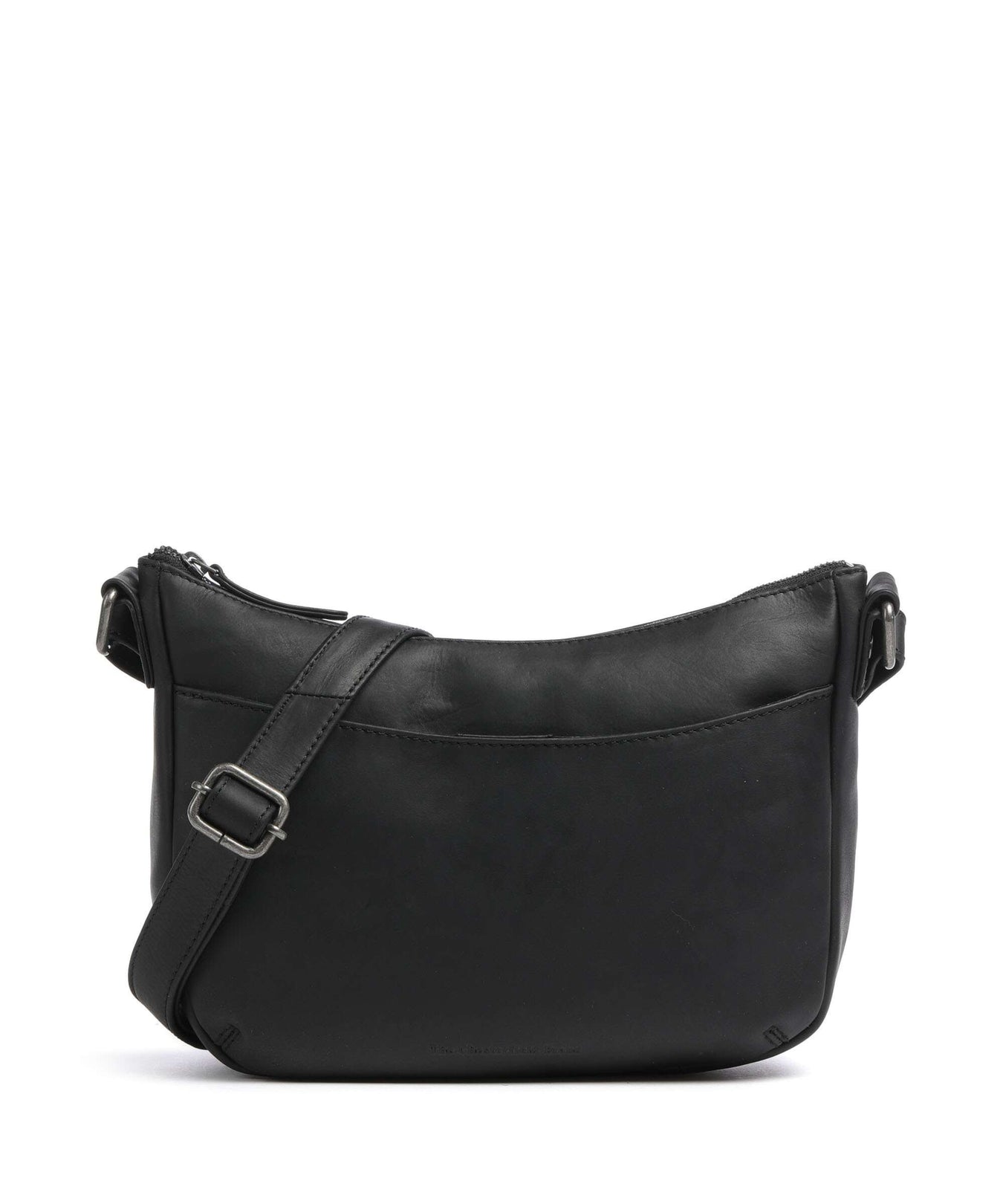The Chesterfield Brand Cow Wax Pull Up Henderson Crossbody bag black