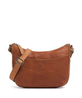 The Chesterfield Brand Cow Wax Pull Up Henderson Borsa a tracolla cognac