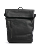 The Chesterfield Brand Cow Wax Pull Up Mazara Zaino black