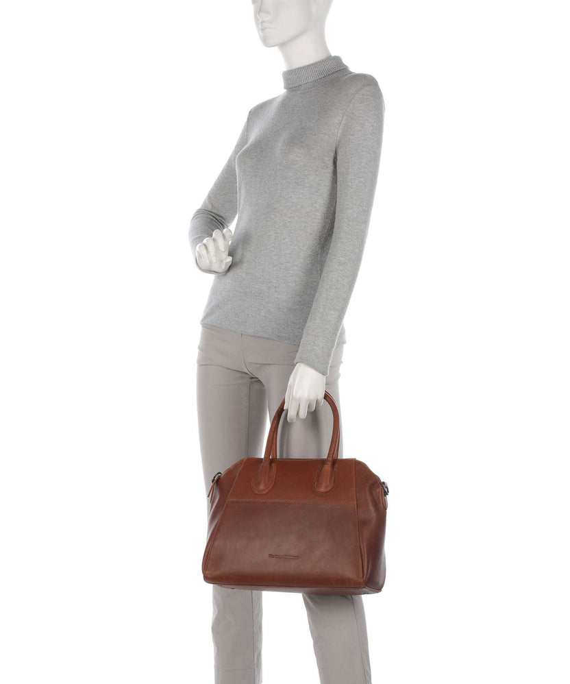 The Chesterfield Brand Marsala Handbag cognac