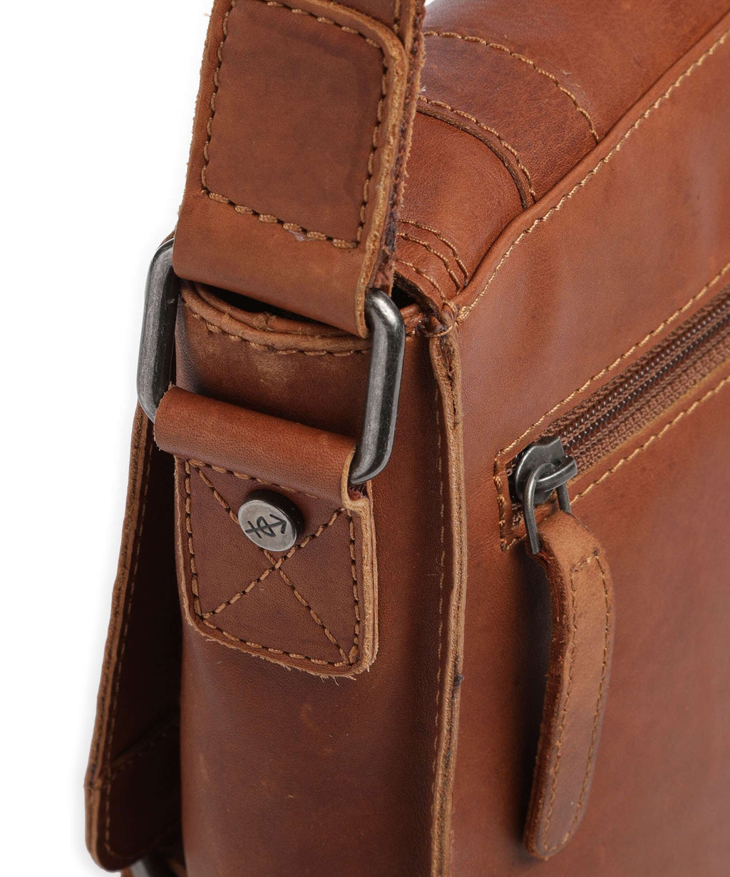 The Chesterfield Brand Matera Briefcase cognac