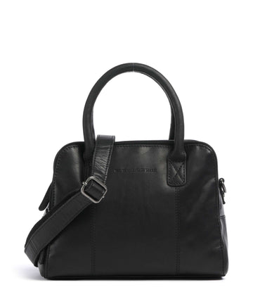 The Chesterfield Brand Cow Wax Pull Up Ezra Borsa a mano black