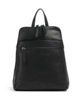 The Chesterfield Brand Wax Pull Up Cow Linford Backpack black