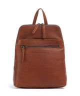 The Chesterfield Brand Cow Wax Pull Up Linford Zaino cognac