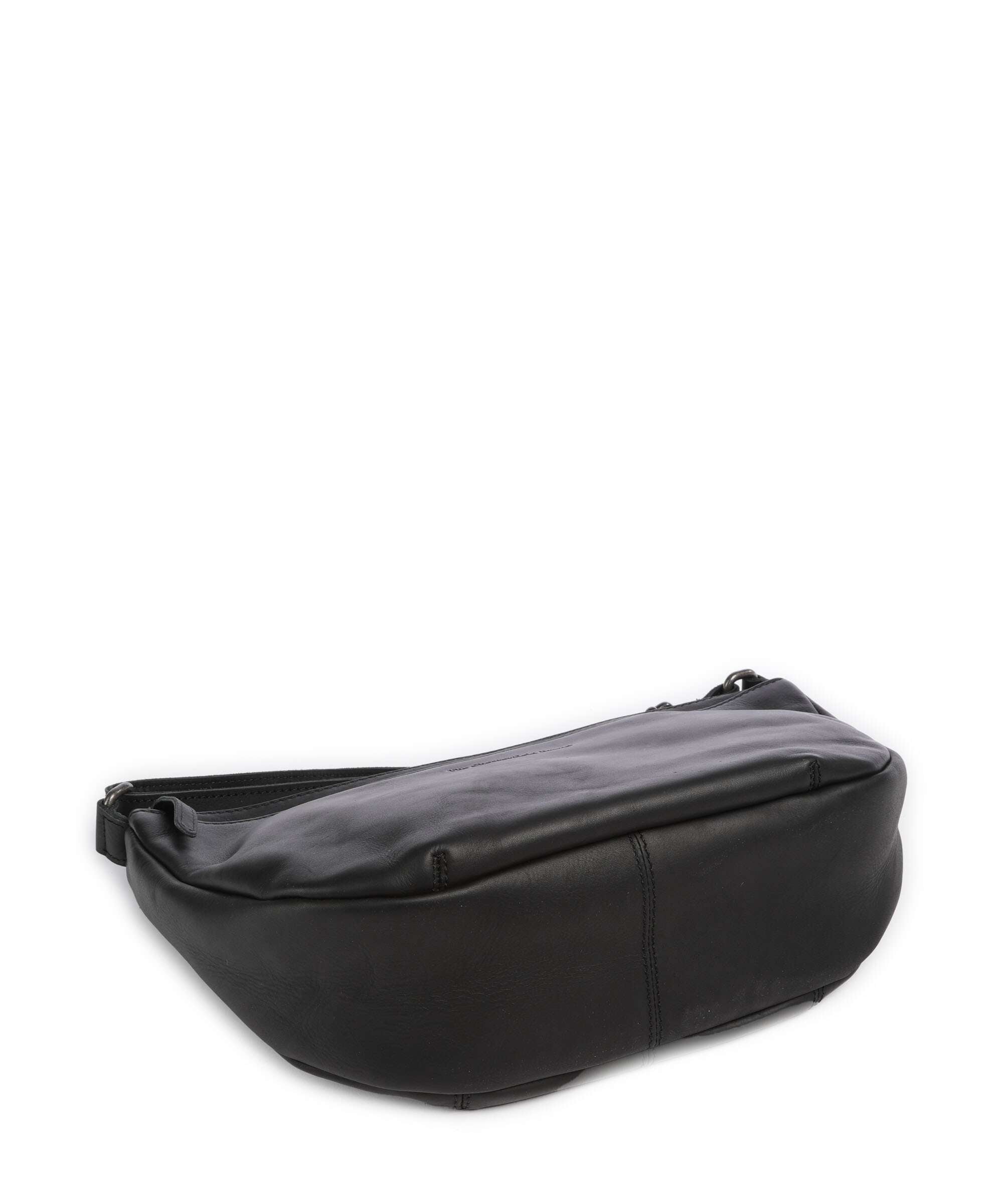 The Chesterfield Brand Cow Wax Pull Up Piemonte Crossbody bag black