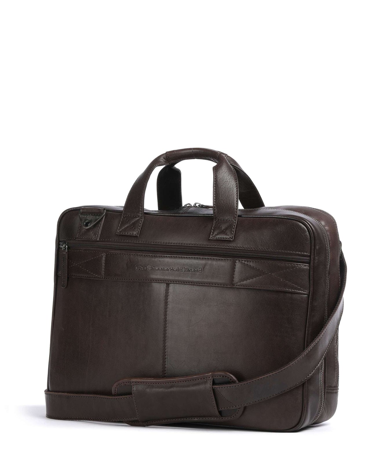 The Chesterfield Brand Novum Iseo Briefcase brown