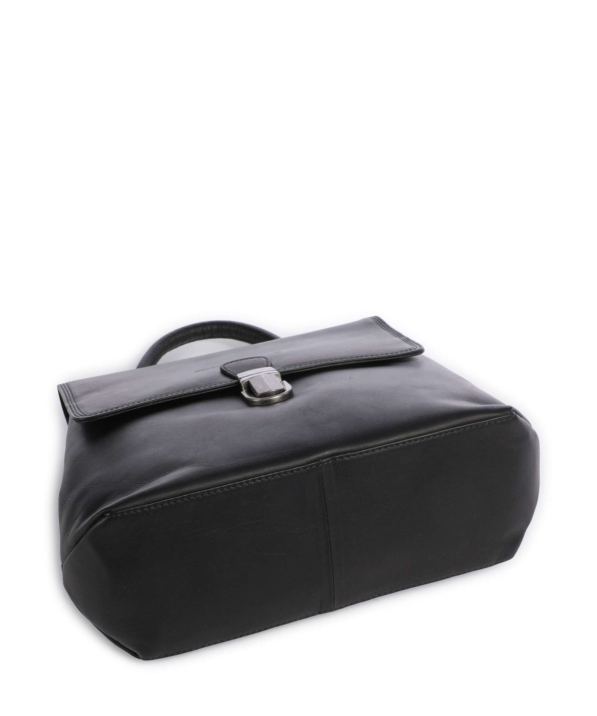 The Chesterfield Brand Wax Pull Up Cow Angera Handbag black