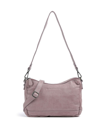 The Chesterfield Brand Washed Waxed Cow Irving Borsa a spalla lavender lila