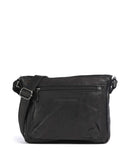 The Chesterfield Brand Washed Waxed Cow Aston Crossbody bag black
