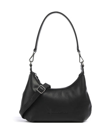 The Chesterfield Brand Wax Pull Up Cow Nancy Borsa a spalla black