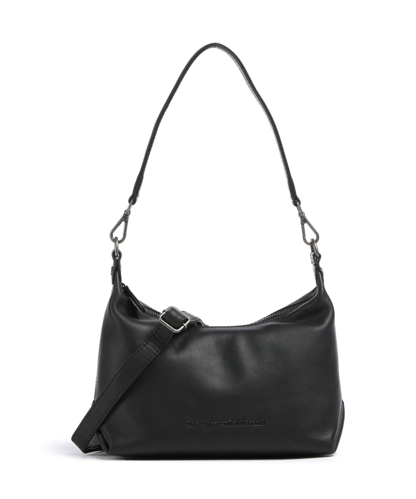 The Chesterfield Brand Wax Pull Up Cow Christie Shoulder bag black