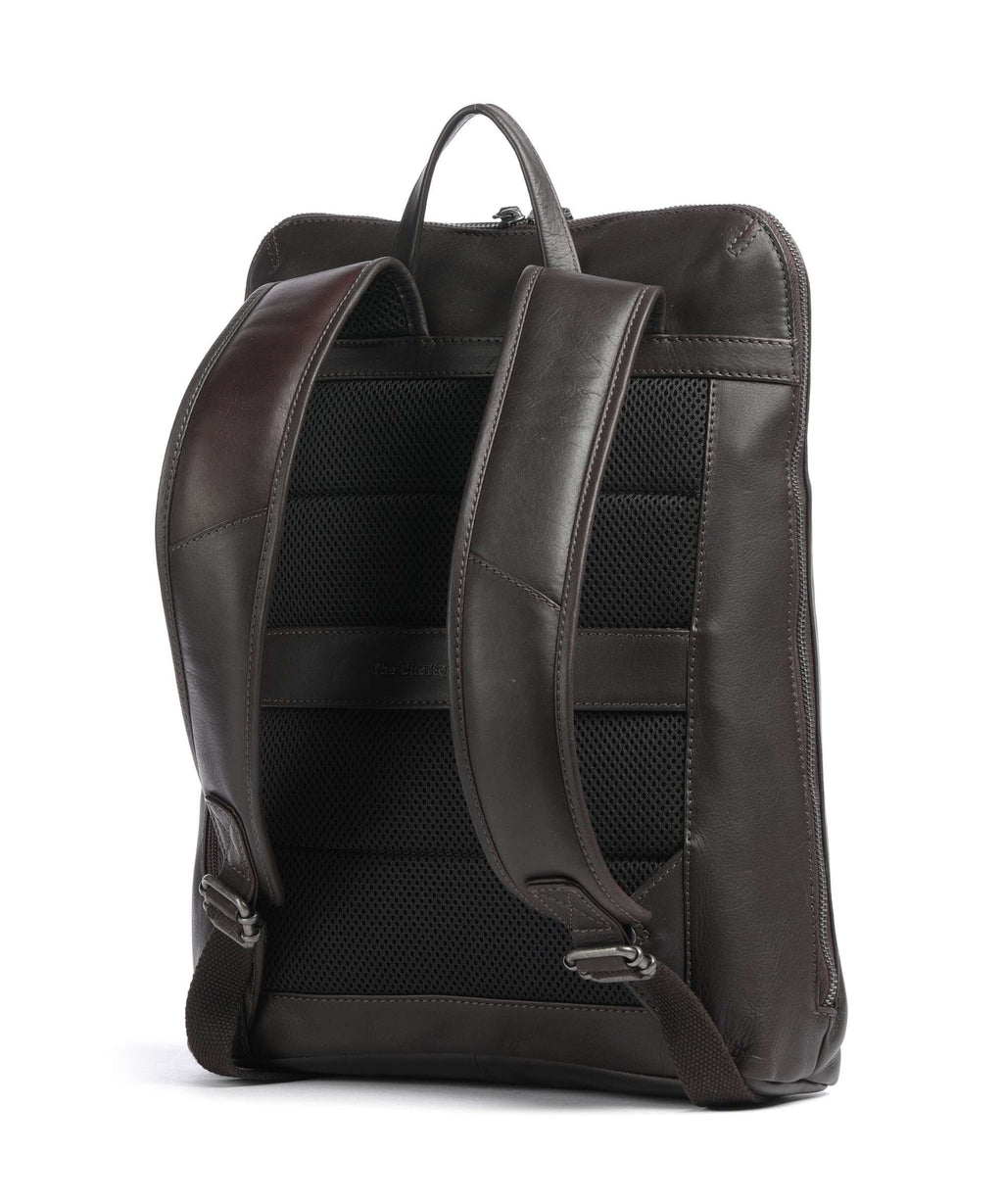 The Chesterfield Brand Wax Pull Up Cow Filmore Backpack brown