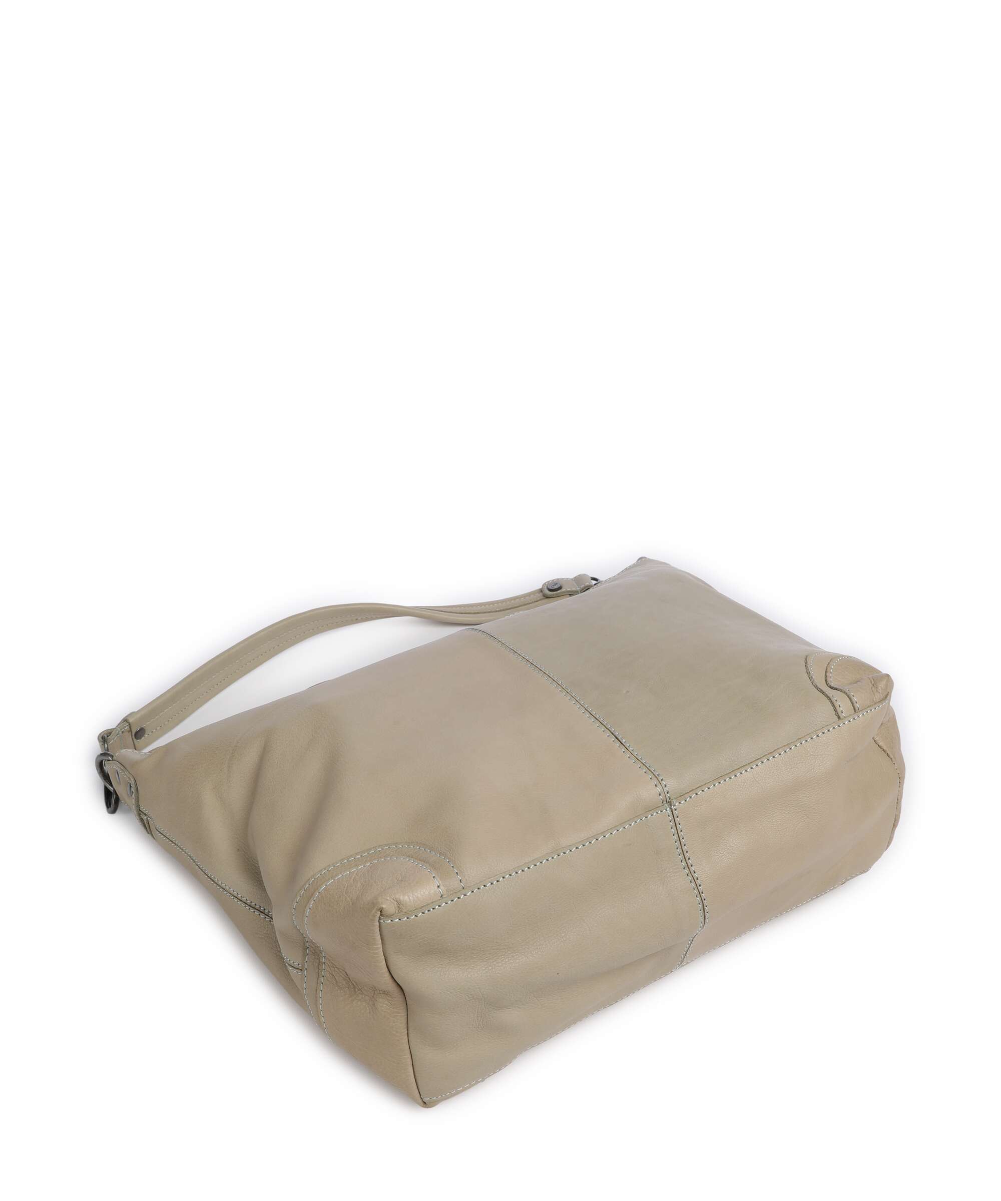 The Chesterfield Brand Washed Waxed Cow Bolivia Hobo bag ocean green