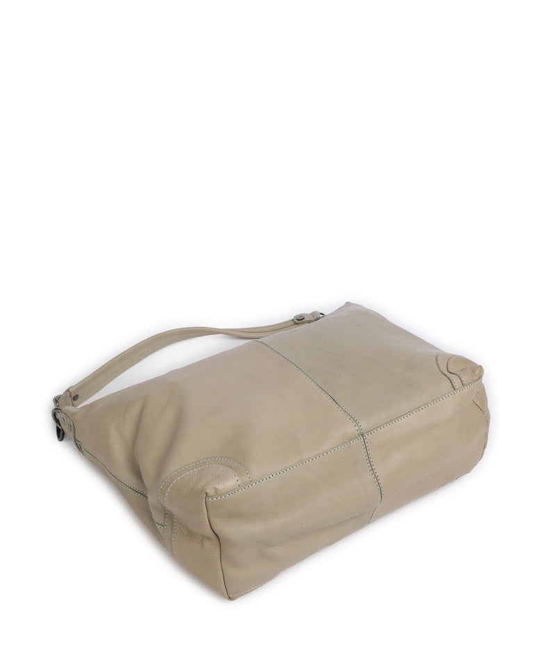 The Chesterfield Brand Washed Waxed Cow Bolivia Hobo bag ocean green