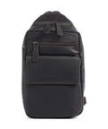 The Chesterfield Brand Wax Pull Up Cow Turelle Sling bag brown
