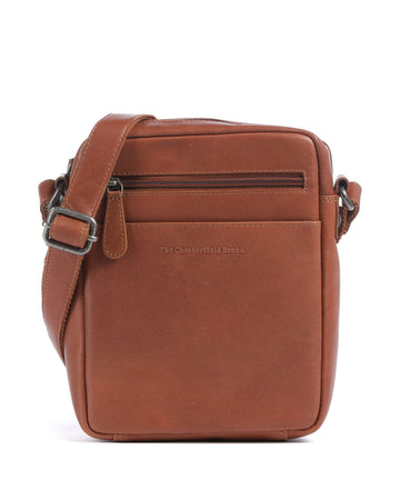 The Chesterfield Brand Wax Pull Up Cow Laveno Borsa a tracolla cognac