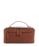 The Chesterfield Brand Wax Pull Up Cow Elmia Borsa da toilette cognac