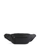 The Chesterfield Brand Wax Pull Up Cow Brana Fanny pack black