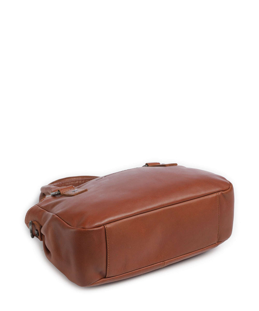 The Chesterfield Brand Wax Pull Up Cow Fenja Handbag cognac