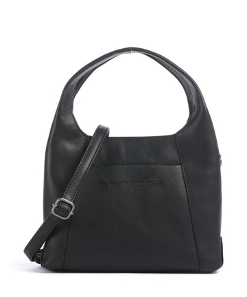 The Chesterfield Brand Wax Pull Up Cow Lunera Borsa a mano black