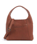 The Chesterfield Brand Wax Pull Up Cow Lunera Borsa a mano cognac