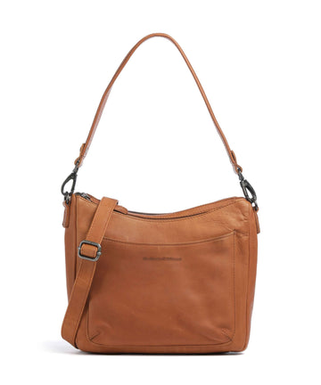The Chesterfield Brand Wax Pull Up Cow Tivra Borsa a spalla cognac