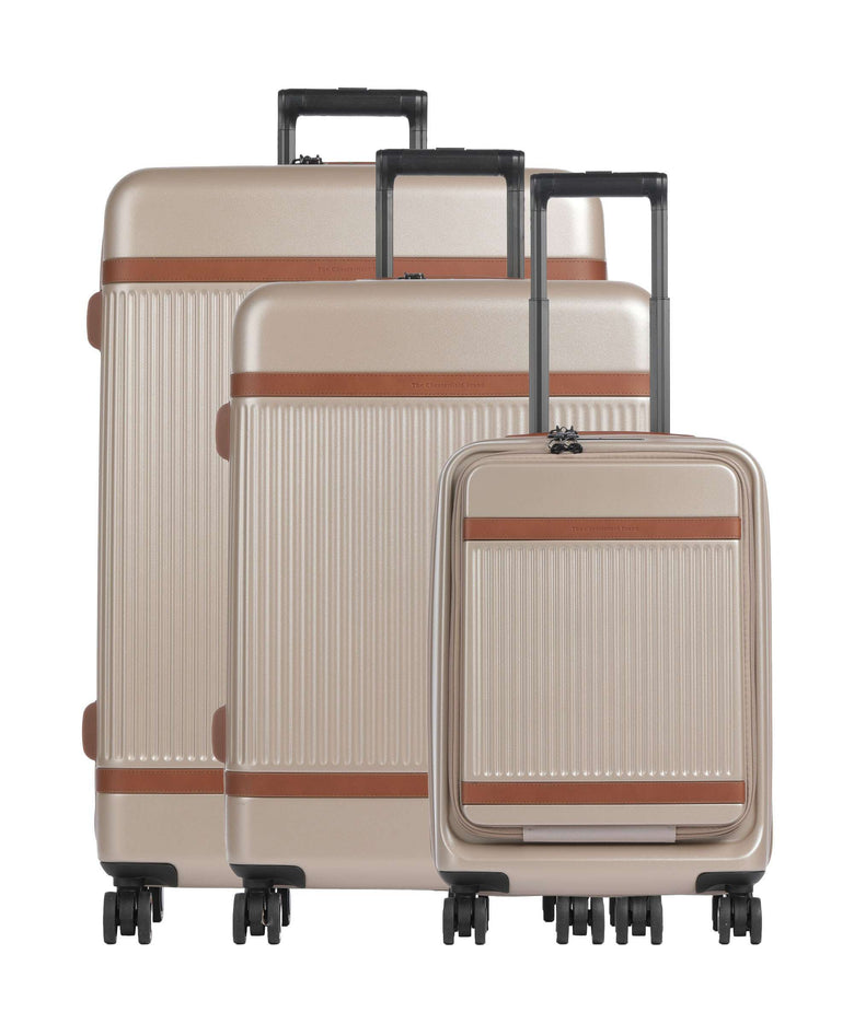 The Chesterfield Brand Zuna Suitcase set (4 wheels) champagne