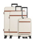 The Chesterfield Brand Zuna Suitcase set (4 wheels) sandy beach
