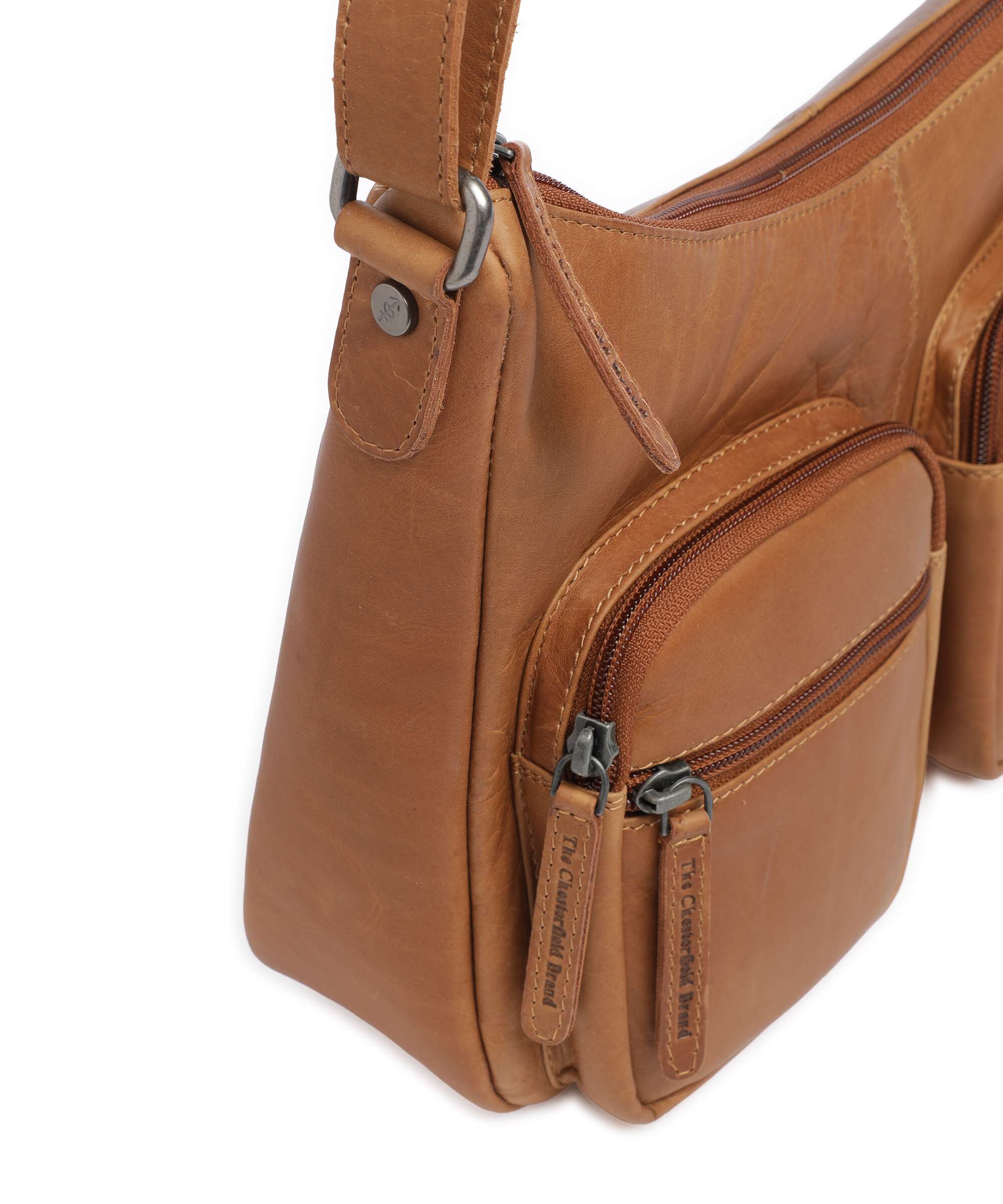 The Chesterfield Brand Wax Pull Up Cow Valenora Shoulder bag cognac