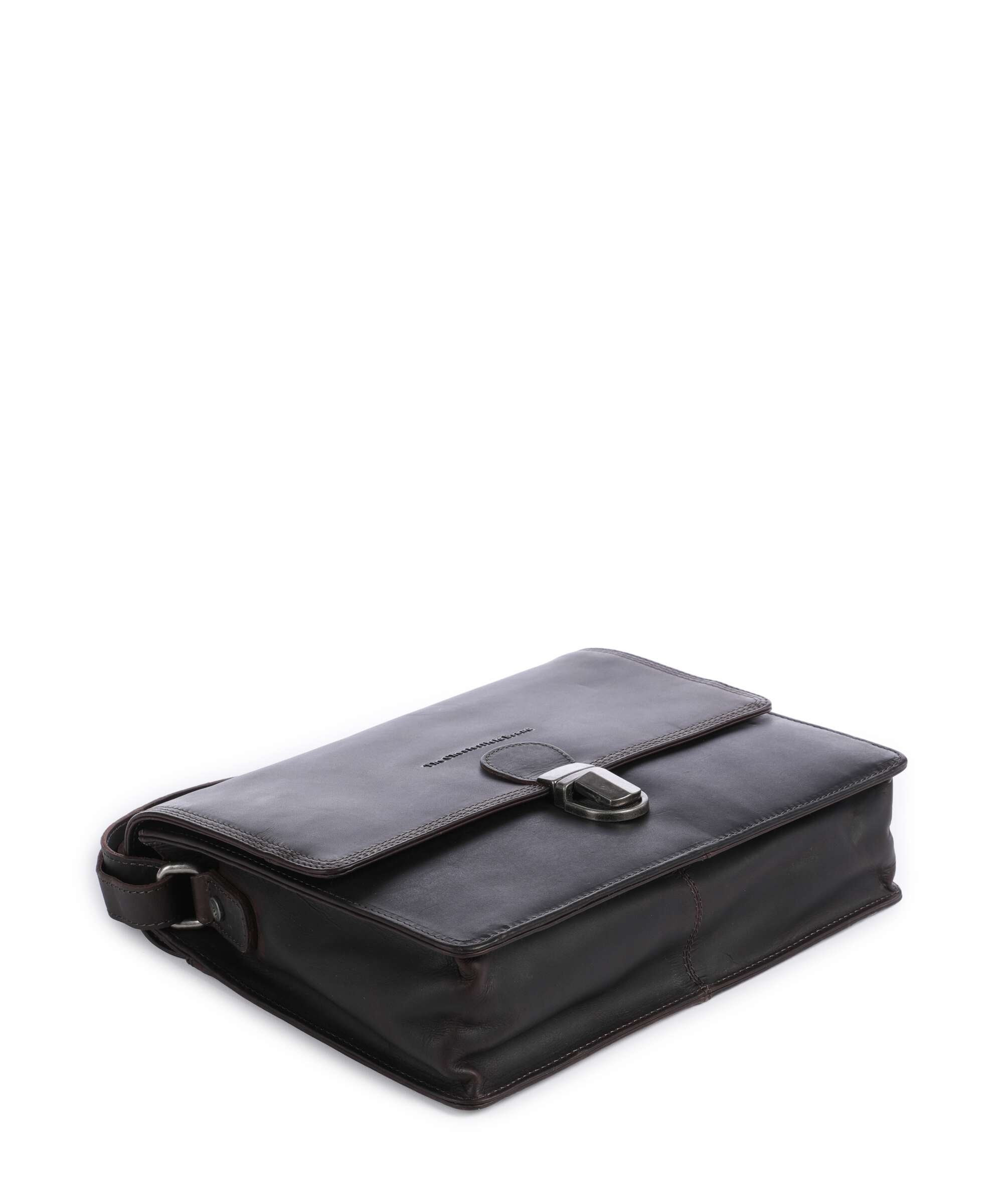 The Chesterfield Brand Wax Pull Up Cow Lunor Shoulder bag brown