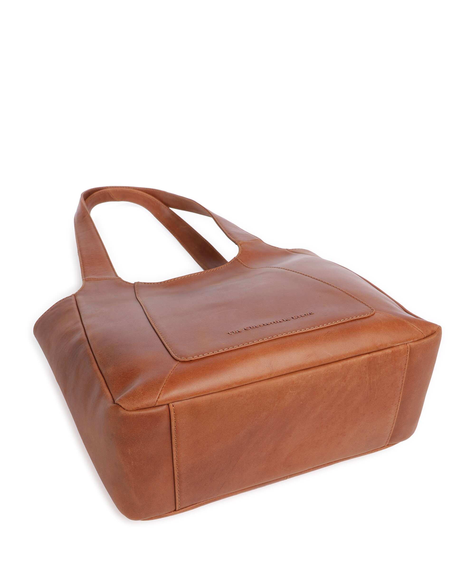 The Chesterfield Brand Cow Wax Pull Up Tofino Tote bag cognac