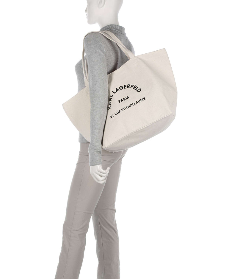 Karl Lagerfeld K/Rue St Guillaume Tote bag natural