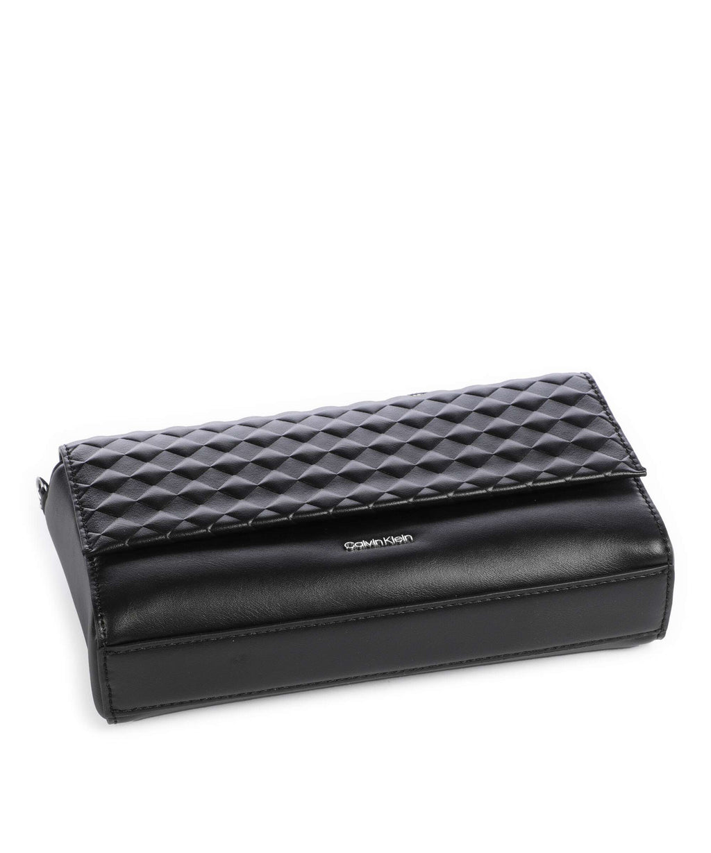 Calvin Klein Quilt Mini Crossbody bag ck black