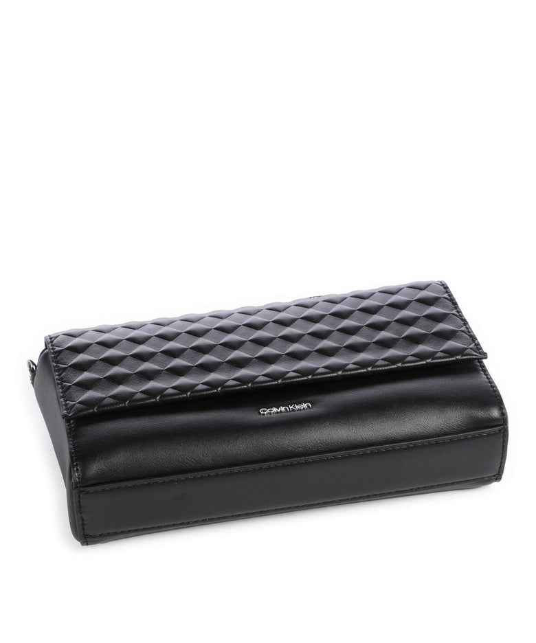 Calvin Klein Quilt Mini Crossbody bag ck black