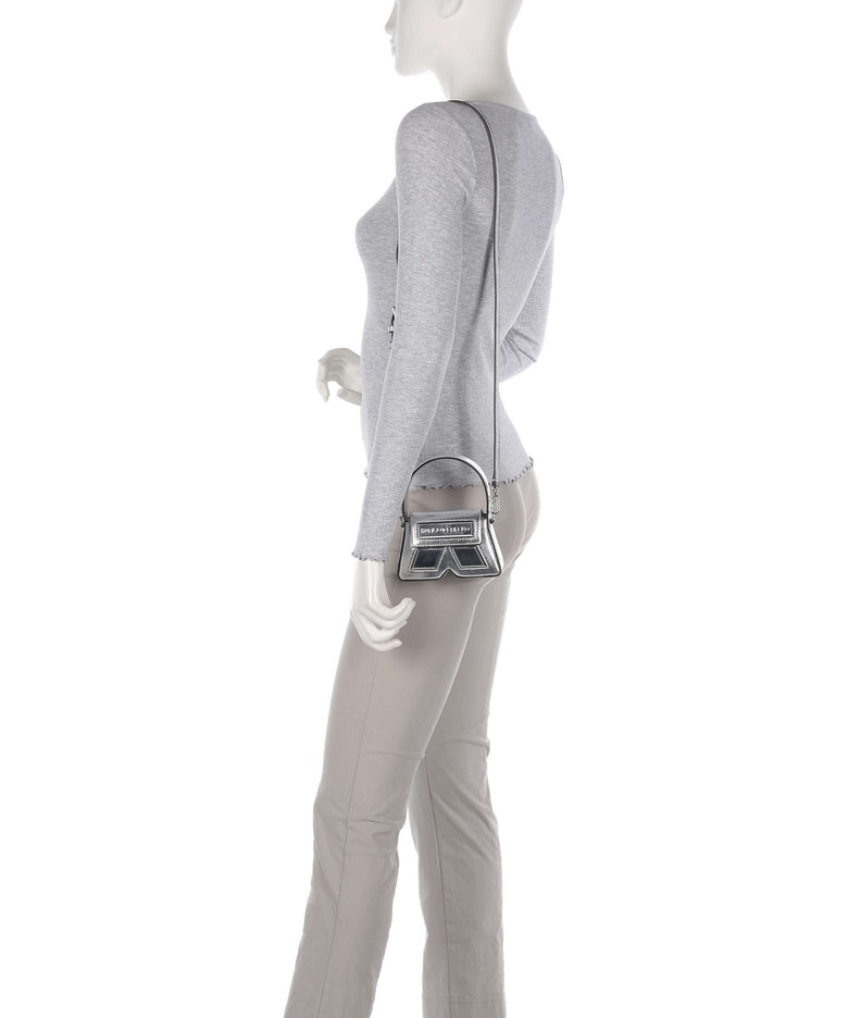 Karl Lagerfeld Ikon K Crossbody bag silver