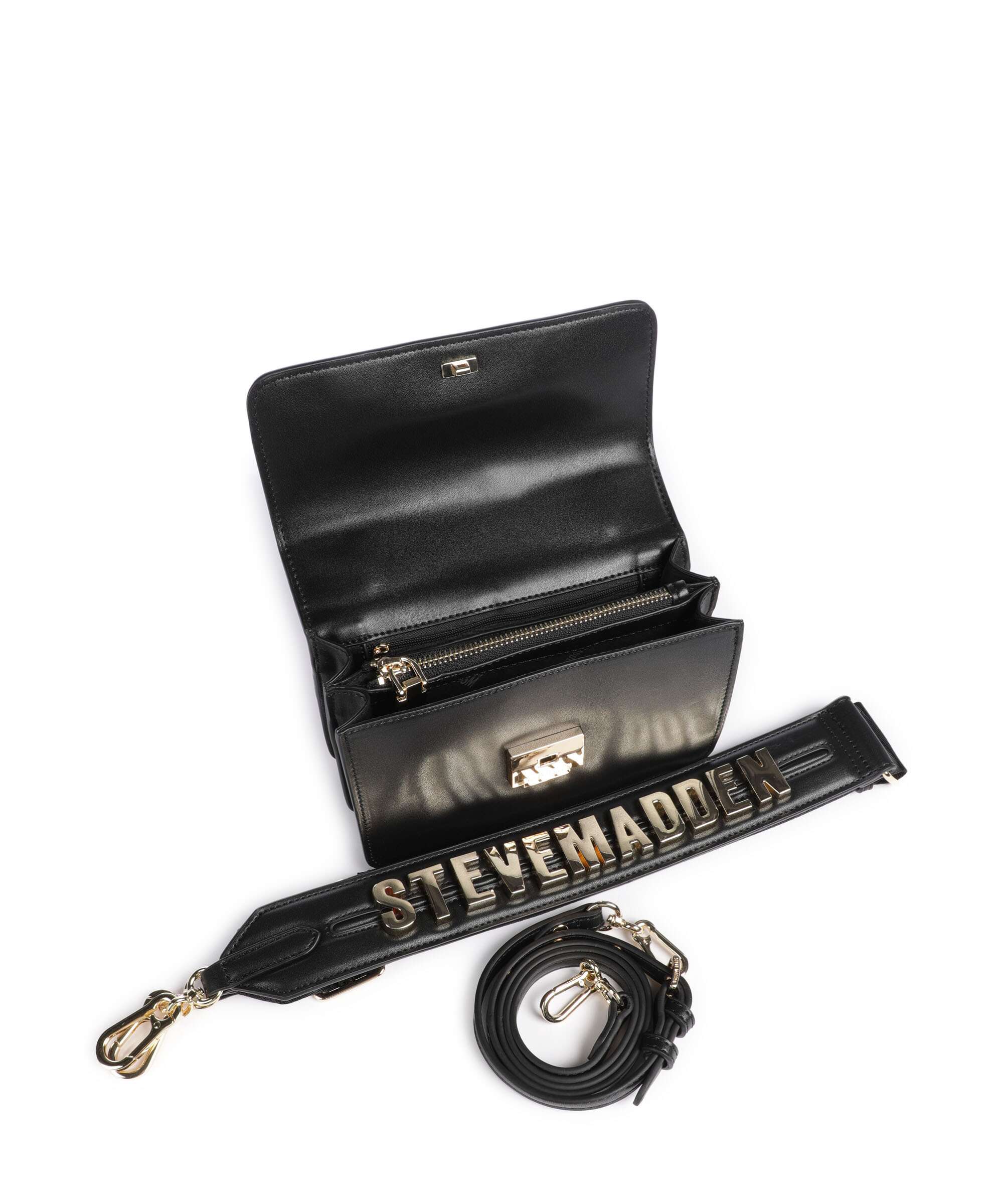 Steve Madden BZEN Crossbody bag black/gold