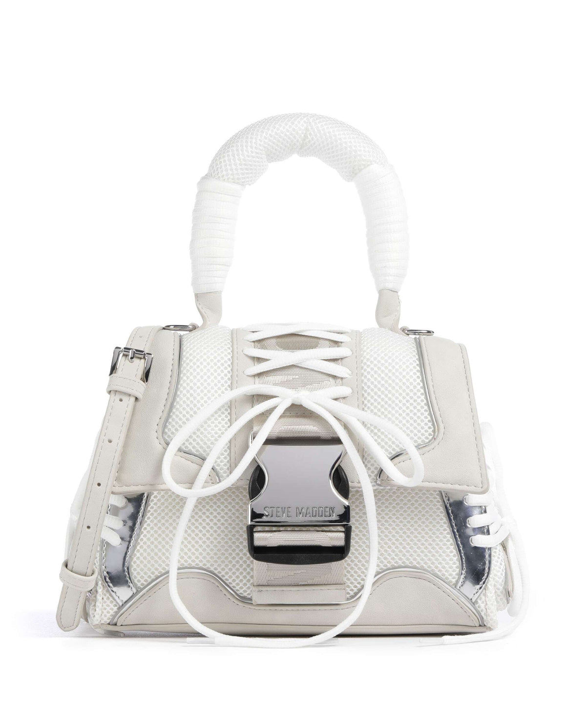 Steve Madden BDIEGO Handbag white/silver