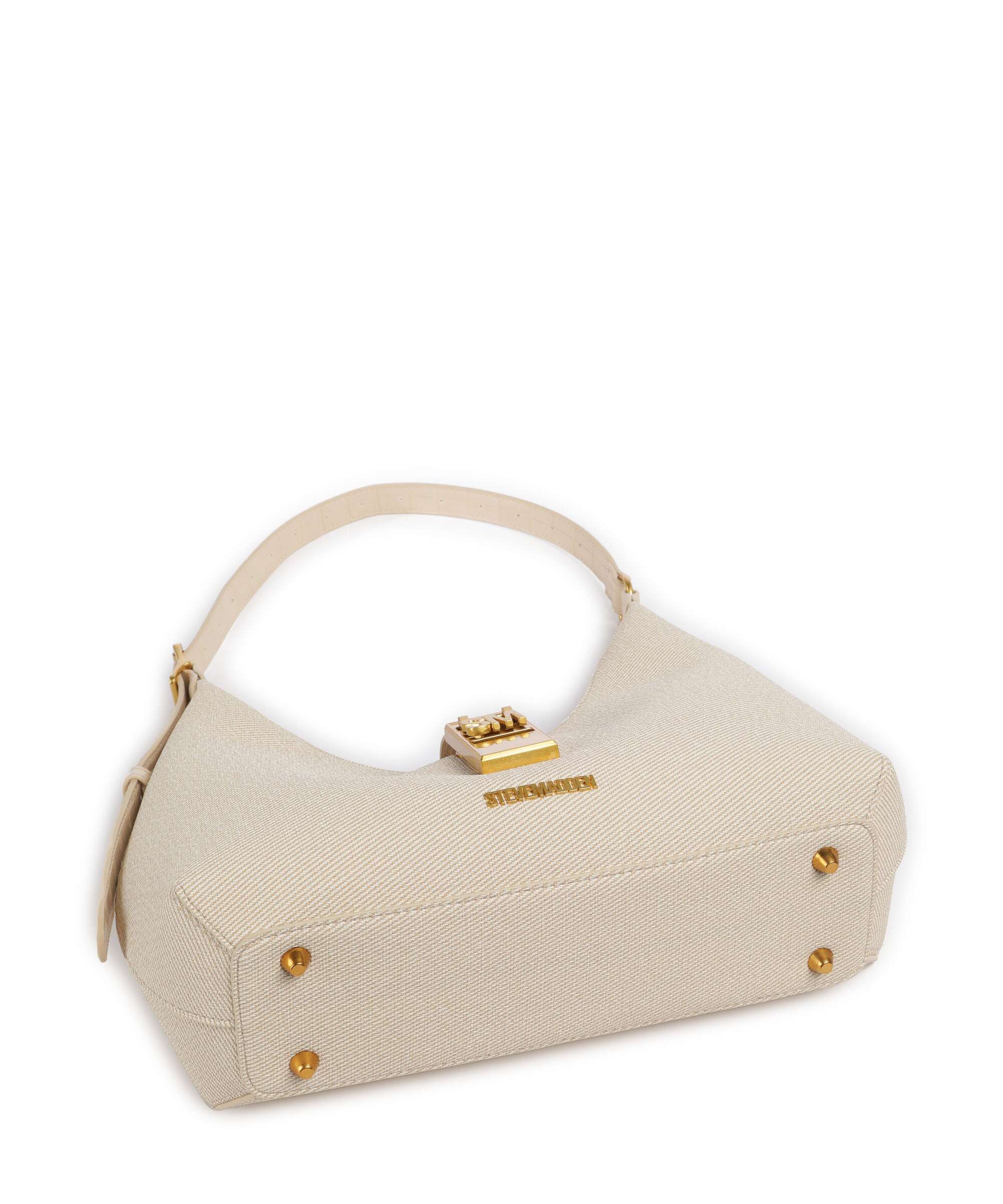 Steve Madden BOVIE-E Shoulder bag bone/gold