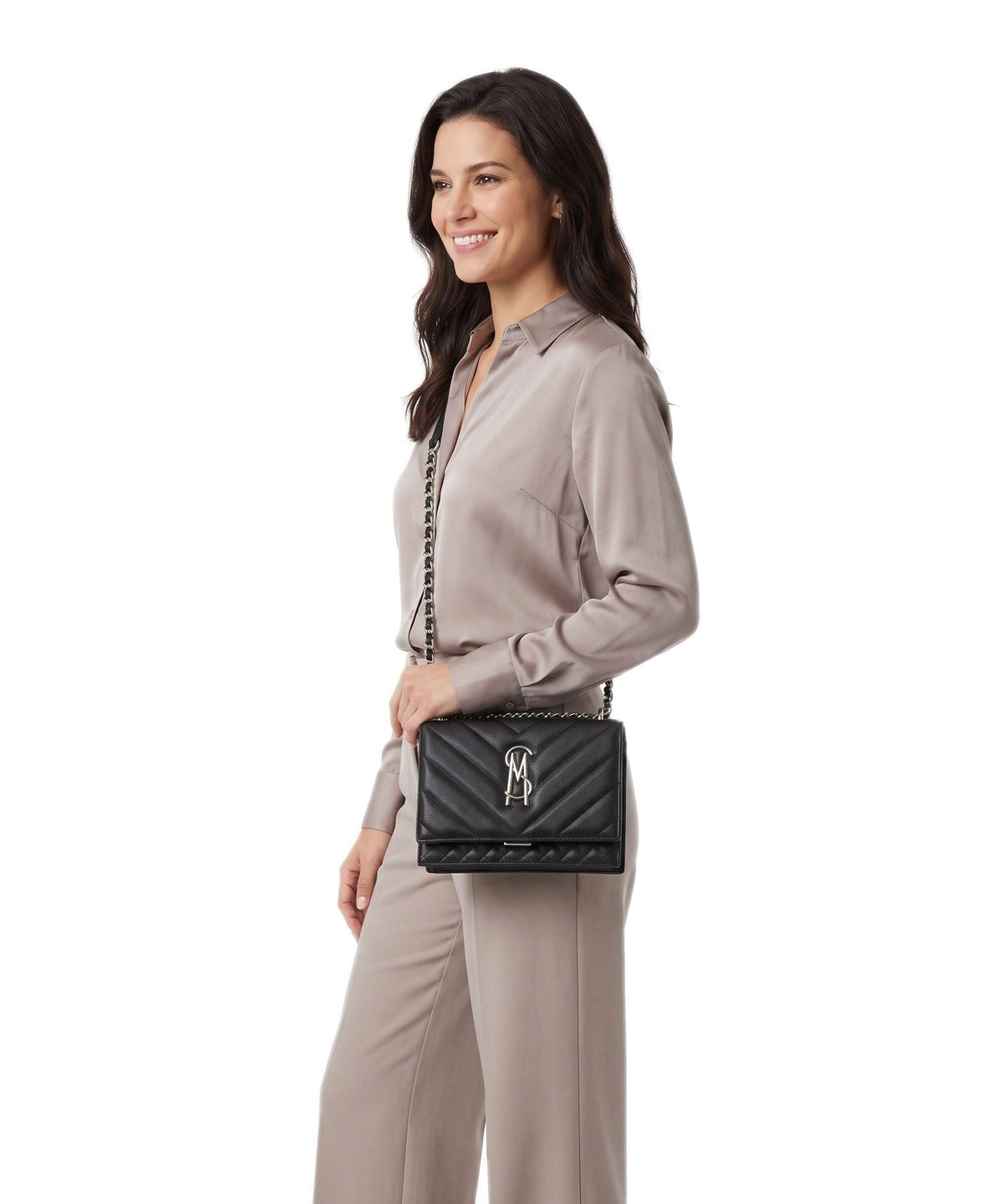Steve Madden BAMARA Shoulder bag black/gold